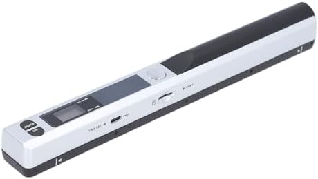 Tragbarer Scanner, 900 DPI Hand-Bildscanner mit Aufbewahrungstasche, Scanstab-Fotoscanner für A4-Dok