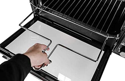 Backofen 1800W 42 L mit Umluft und Drehspiess Minibackofen 250°C Timer Mini