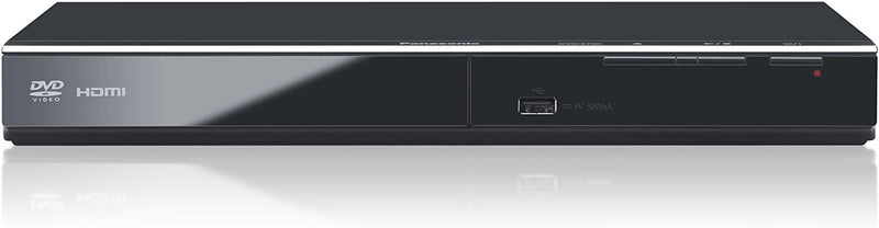 Panasonic DVD-S700EG-K DVD-Player & KabelDirekt – HDMI-Kabel – 2 m Bundle mit Kabel – 2 m, Bundle mi