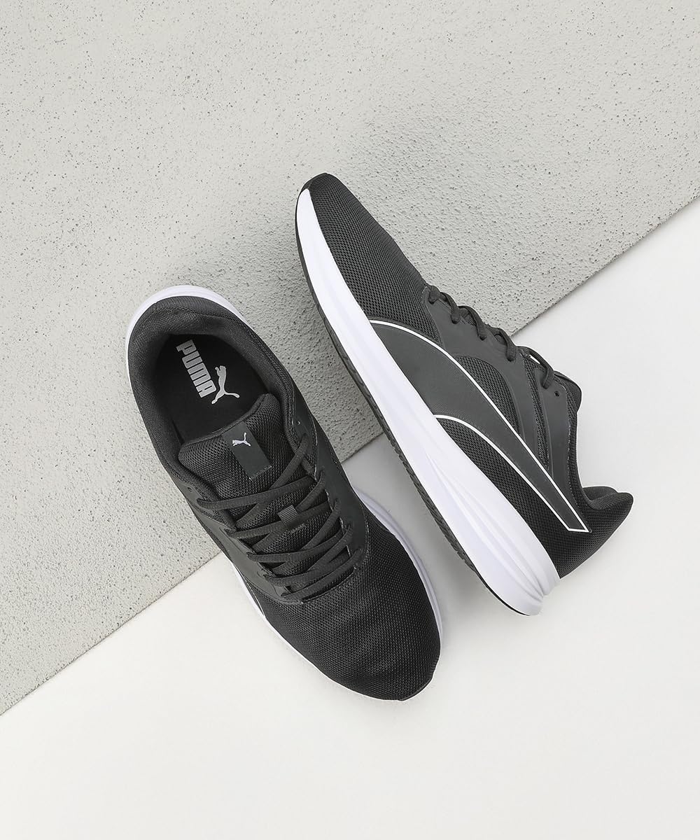 PUMA Unisex Transport Laufschuh 35.5 EU Puma Black Puma White, 35.5 EU Puma Black Puma White
