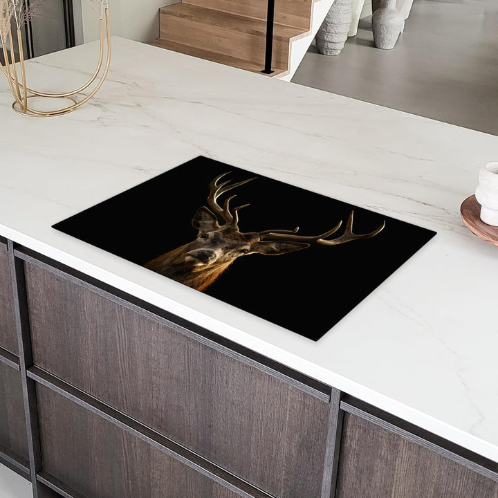 Herdabdeckplatte Einteilig Küche Herdabdeckung Induktionsfeld Ceranfeld Herdabdeckplatten Vinyl Matt