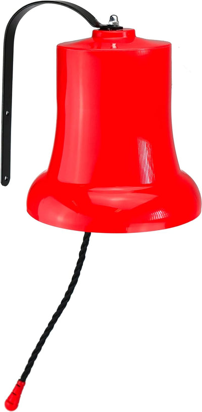 Anschütz Feuerwehr Set für Spielturm Zubehör rot Lenkrad Fernrohr Glocke Telefon Spritze