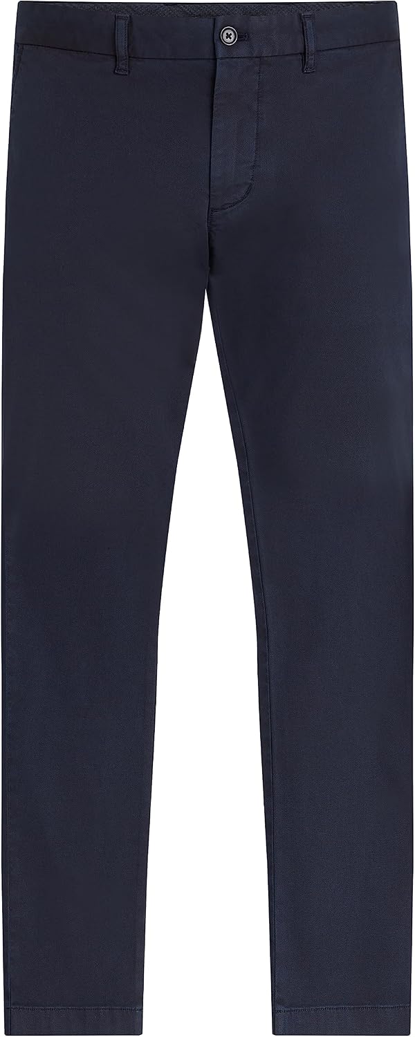 Tommy Hilfiger Herren Gewebte Hosen 33W / 32L Blau (Desert Sky), 33W / 32L Blau (Desert Sky)