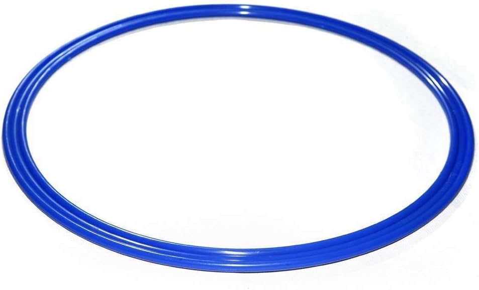 Agility Hundesport – 8er Set Multifunktions - Ringe/Reifen Ø ca. 60 cm in 4 Farben, Unisex, je 2X Ro