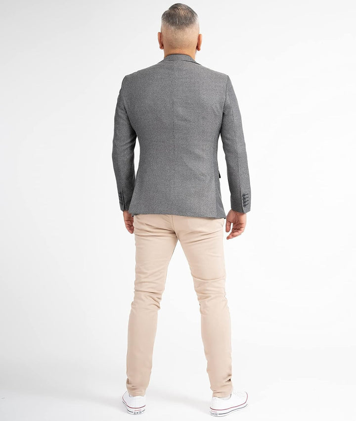 Indumentum Herren Sakko Blazer IJS-100 XL Blau, XL Blau