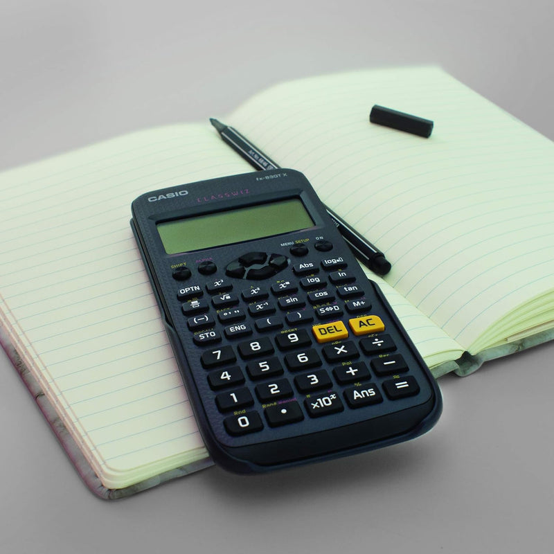 Casio fx-83GT X Schwarz Single, Single