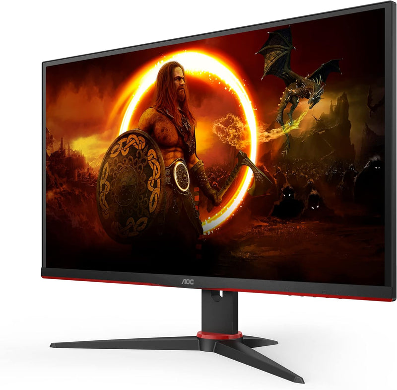 AOC Gaming 27G2SAE - 27 Zoll FHD Monitor, 165 Hz, 1ms, FreeSync Premium (1920x1080, VGA, HDMI, Displ