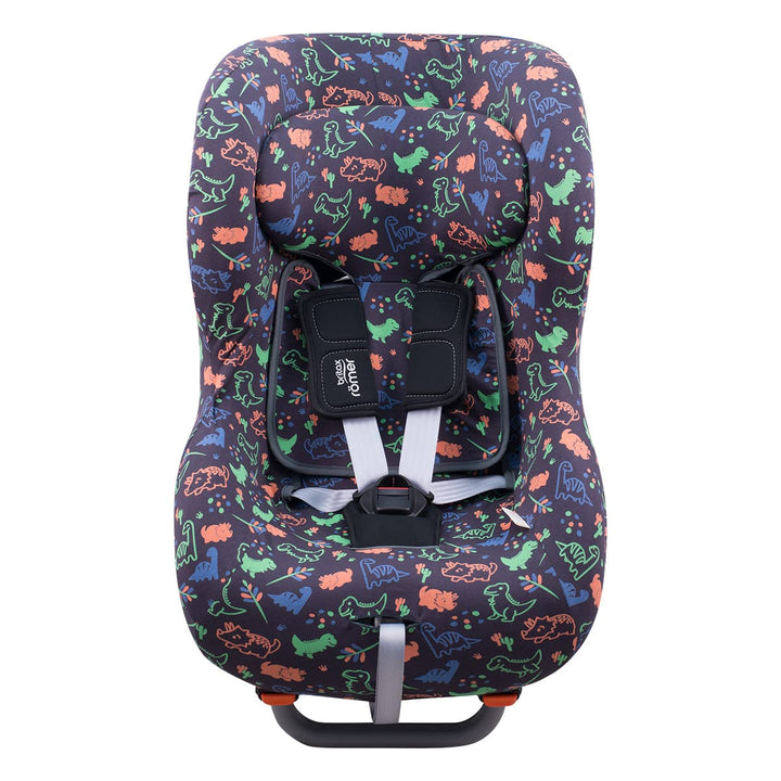 JYOKO Kids Bezug kompatibel mit Romer Britax Max Way Plus (Happy Dino), Happy Dino