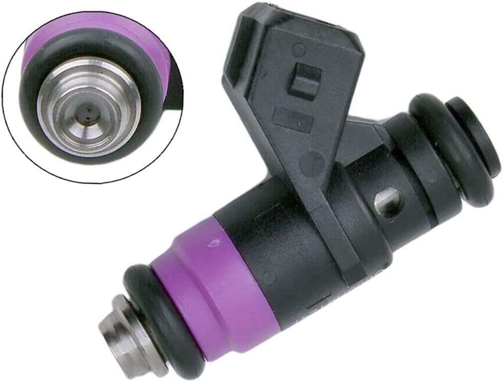 Riloer Ersatz-Motor-Einspritzdüsen, 4 Stück, kompatibel mit R-ENAULT C-LIO F-LUENCE Grand S-CÉNIC L-