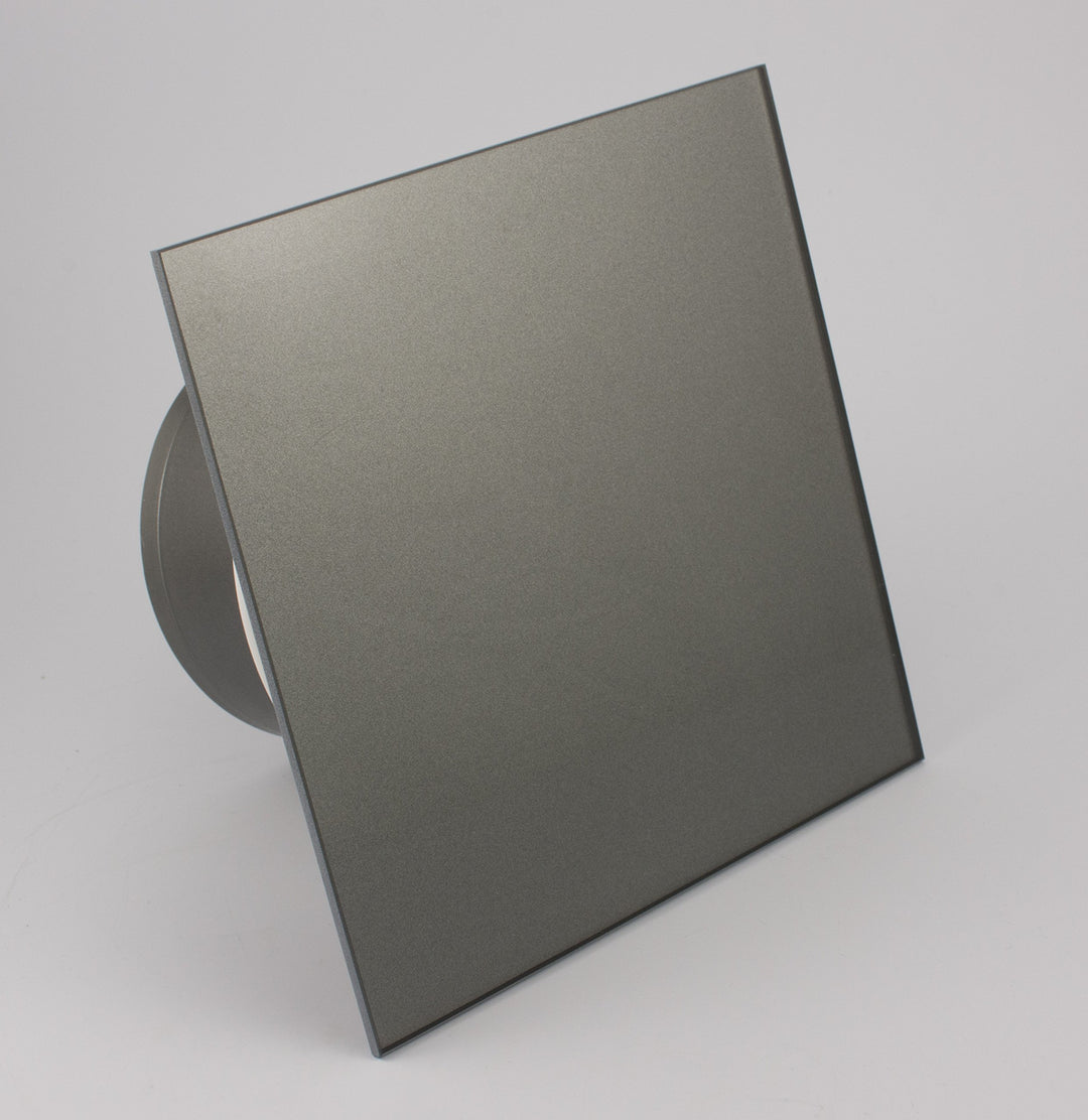 Ventilator/Lüfter Badlüfter mit integrierte Rückschlagklappe Glasfront stark 105 m³/h sehr leise 39