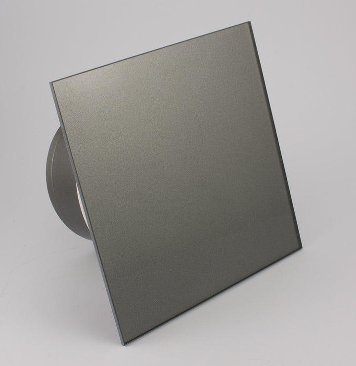 Ventilator/Lüfter Badlüfter mit integrierte Rückschlagklappe Glasfront stark 105 m³/h sehr leise 39