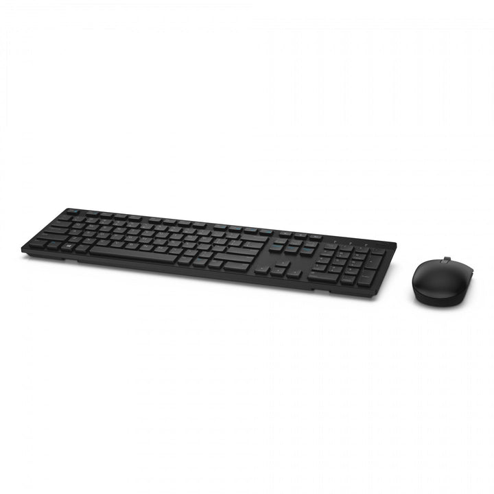 Dell KM636, Wireless, Tastatur und Maus Set, UK (QWERTY), schwarz, schwarz