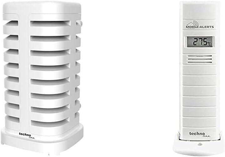 MA 10200 Funkwetterstation mit Schutzhülle für den Aussensender mit Wetterschutz, mit Wetterschutz