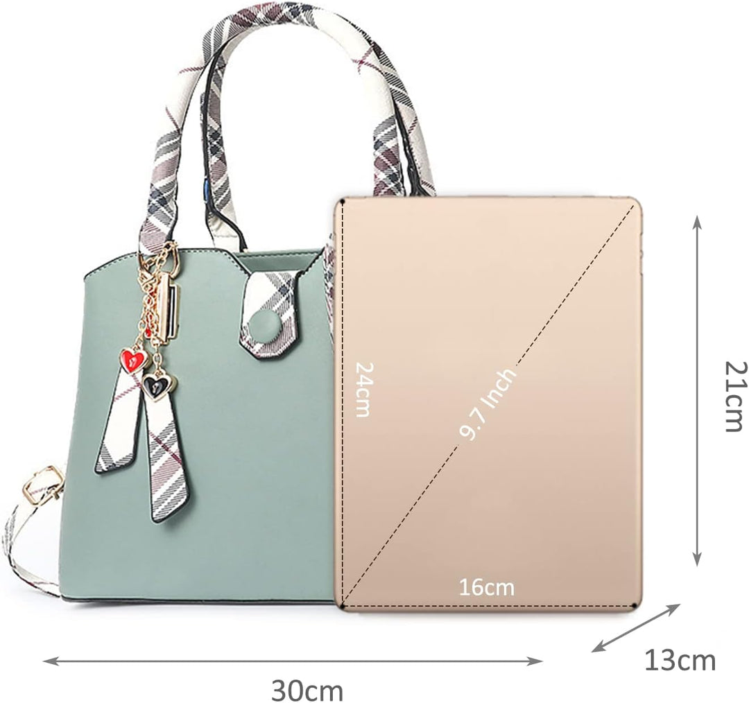 NICOLE &amp; DORIS Handtaschen Damen Elegante Frauen Umhängetasche mit Farbe Streifen Damen Schultertasc