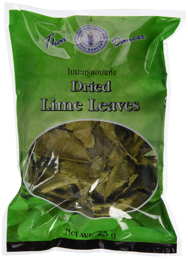 Thai Dancer Gewürze Limettenblätter getrocknet, 10er Pack (10 x 25 g), 10