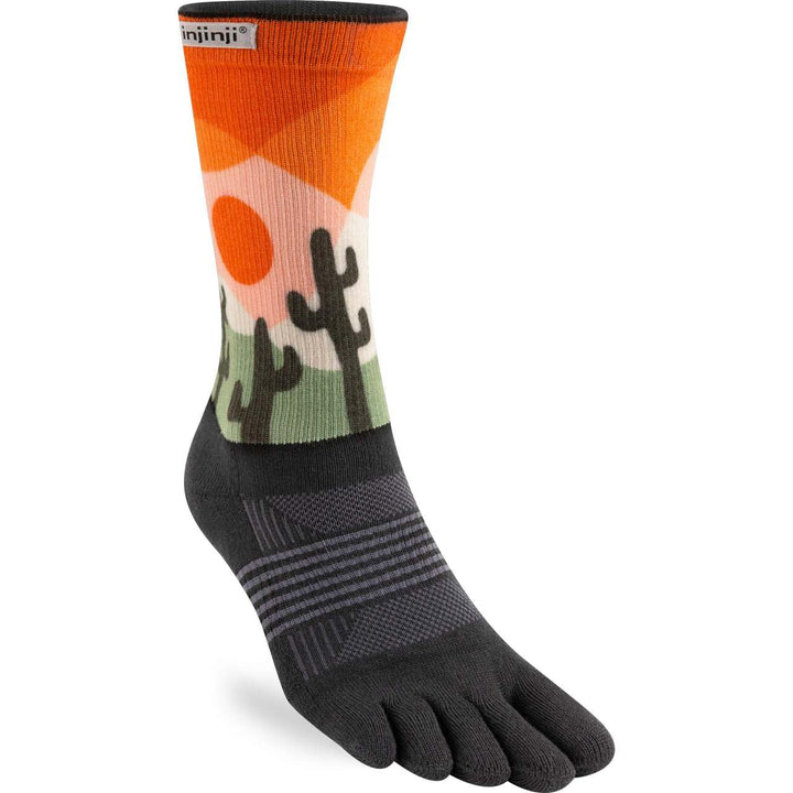 Injinji Zehensocken ARTIST DESIGNED WOMEN'S MINI-CREW SUNRISE M/L
