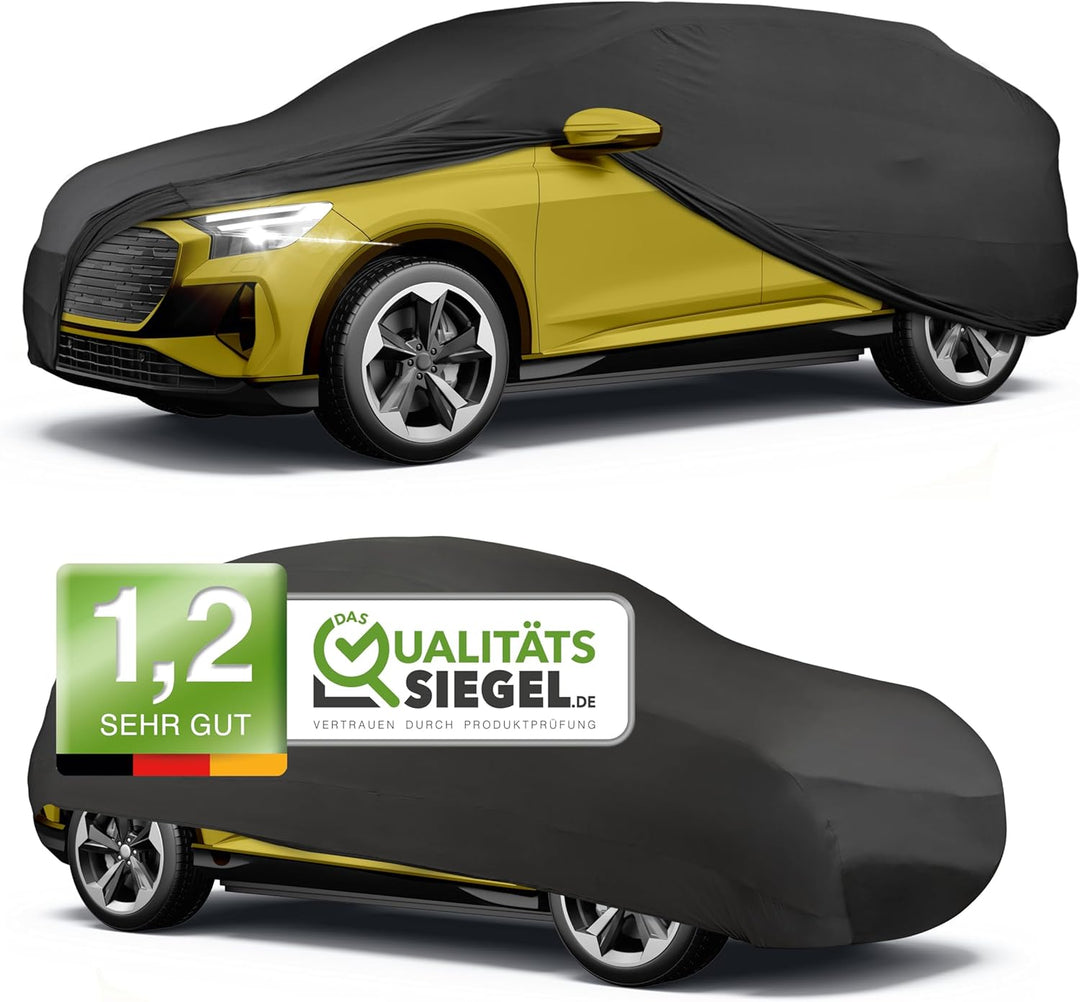 Walser Premium Abdeckung Auto Indoor Stretch Plus Qualitätssieger Sehr Gut* Autoabdeckung Winter Aut
