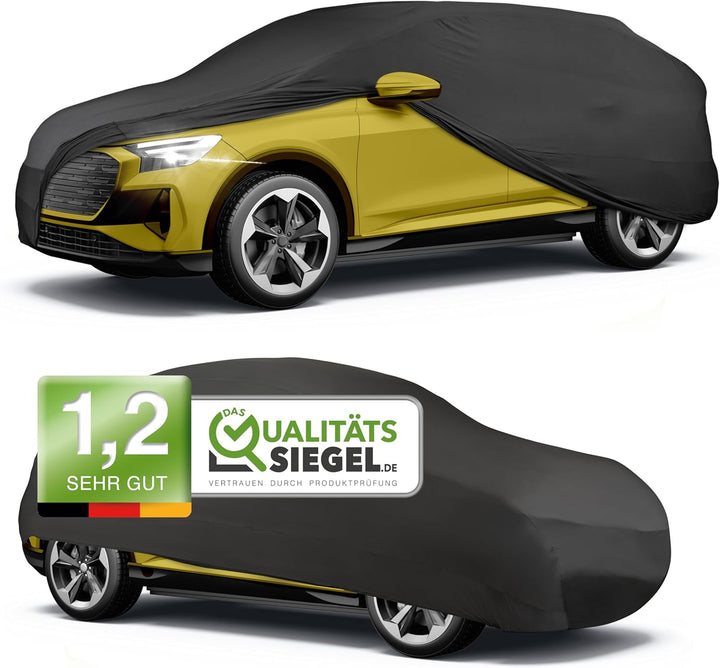 Walser Premium Abdeckung Auto Indoor Stretch Plus Qualitätssieger Sehr Gut* Autoabdeckung Winter Aut