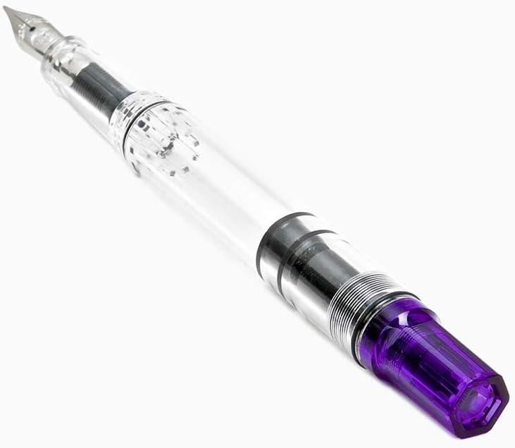 Twsbi Eco Transparent Purple Füllfederhalter M