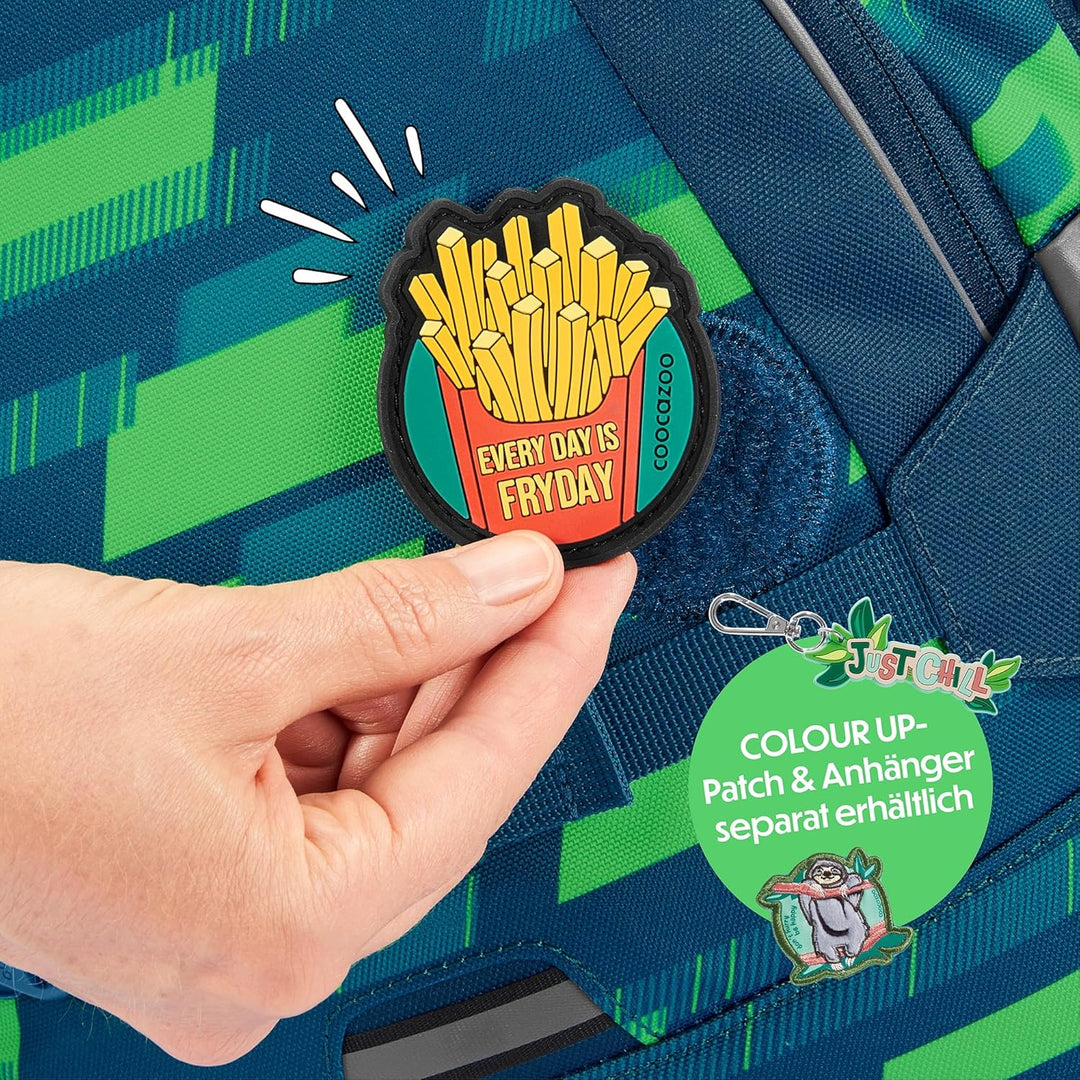 Coocazoo Schulrucksack MATE, ergonomischer & anpassbarer Tornister, höhen- & grössenverstellbar, mit