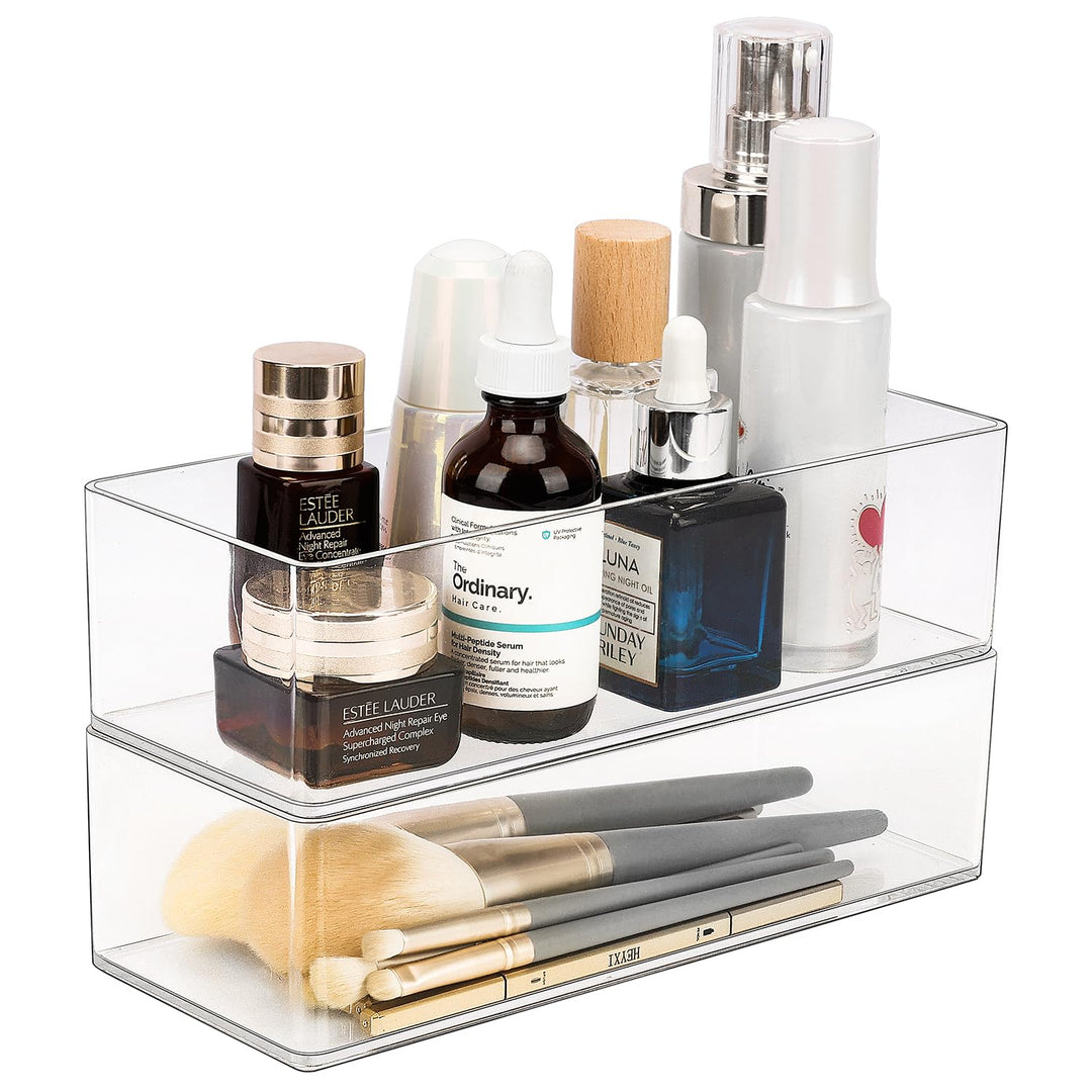 JessLab Schubladen Organizer, Acryl Make-up Organizer Kosmetik Aufbewahrung Schmuck Display für Schr