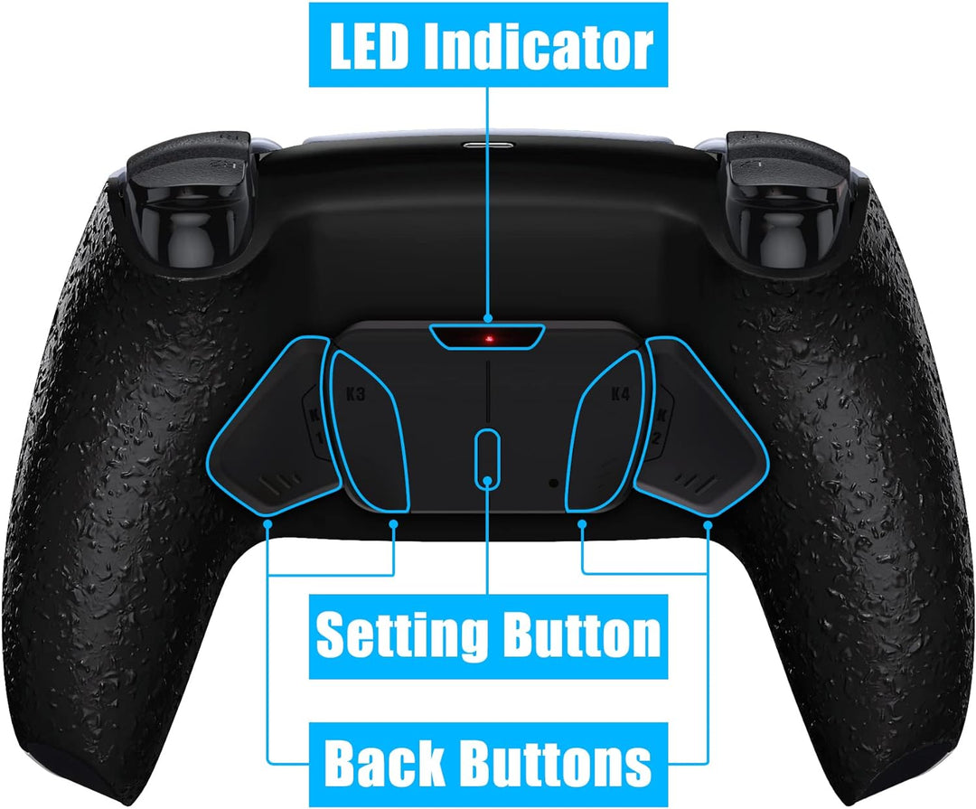eXtremeRate Programmierbar RISE4 Remap Kit für ps5 Controller BDM-010/020,Remap Board&Rückplate Gehä