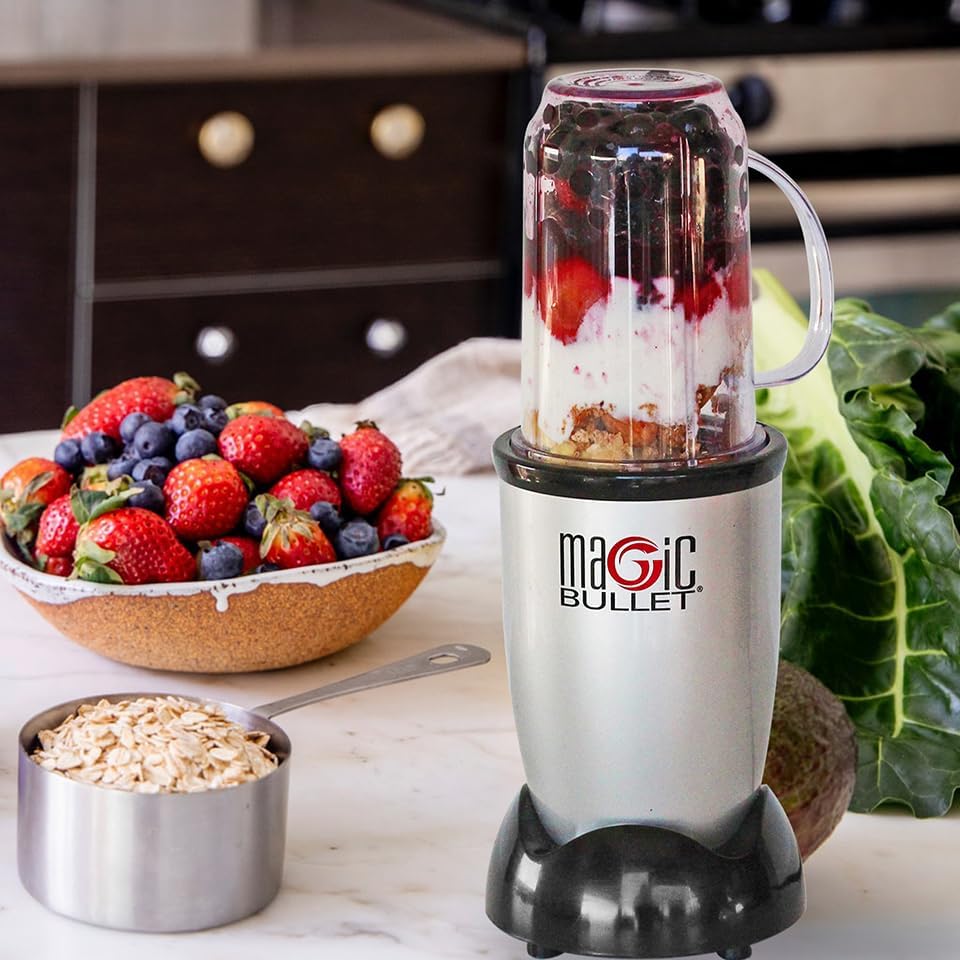 650ml Becher Entsafter Tassen Kompatibel mit Nutribullet Magic Bullet 200W Elektrischer Mixer - 22 U