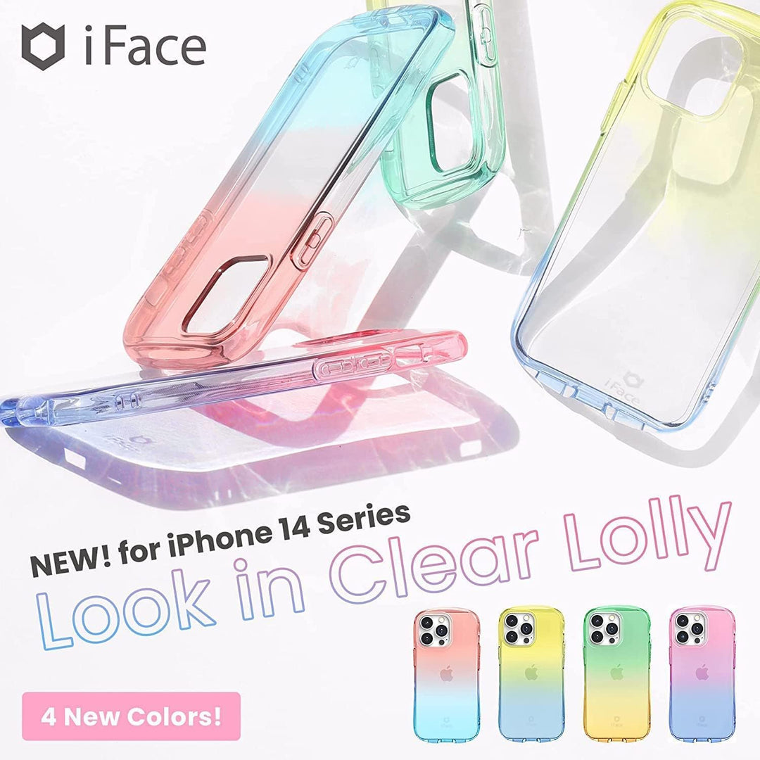 iPhone 14 Look in Clear Lolly Case [Lemon Sapphire] iPhone 14 Lemon Sapphire, iPhone 14 Lemon Sapphi