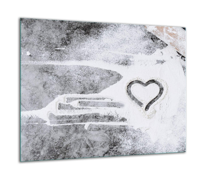 TMK ArtDeko Herdabdeckplatte 1 Teilig 60x52 cm - Spritzschutz Herdabdeckung – Herdschutz aus Sicherh