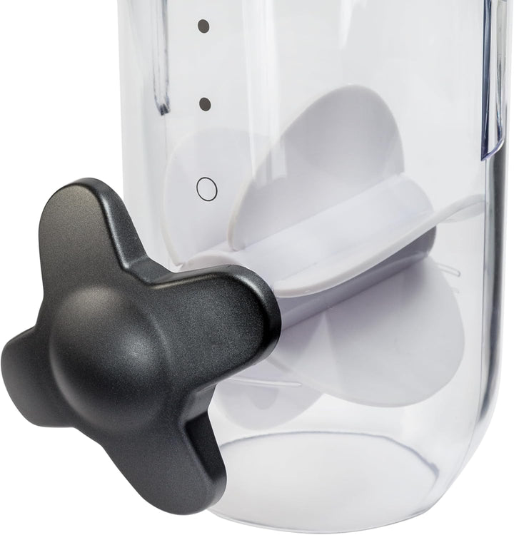 Honey Can Do Zevro KCH-06139 Indispensable SmartSpace Wall Mount Triple Dry-Food Dispenser by ZevrO