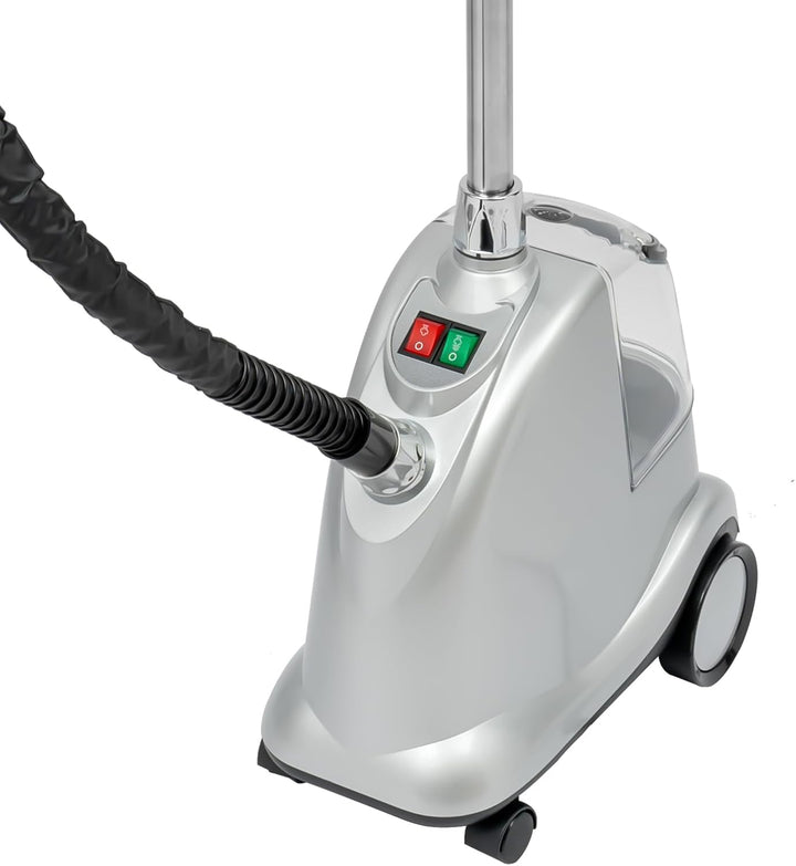2200W Professional Steam Iron, Standing Garment Steamer - Vertikales Dampfbügeleisen mit 3 Liter Was