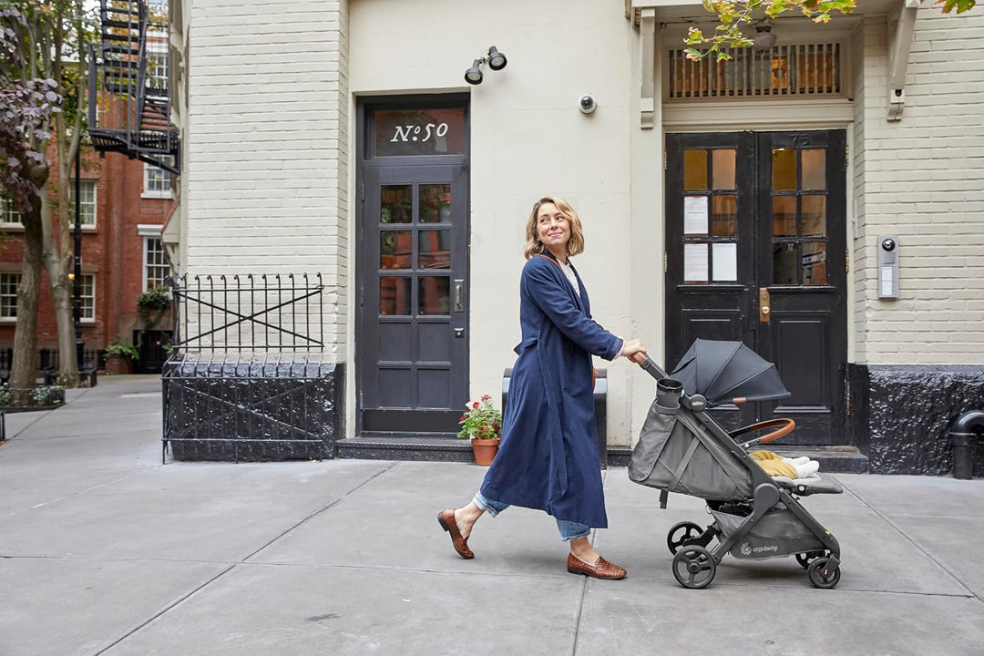 Ergobaby Metro+ Deluxe Kinderwagen Buggy mit Liegefunktion, Premium Kinder-Buggy ab Geburt bis 22kg,