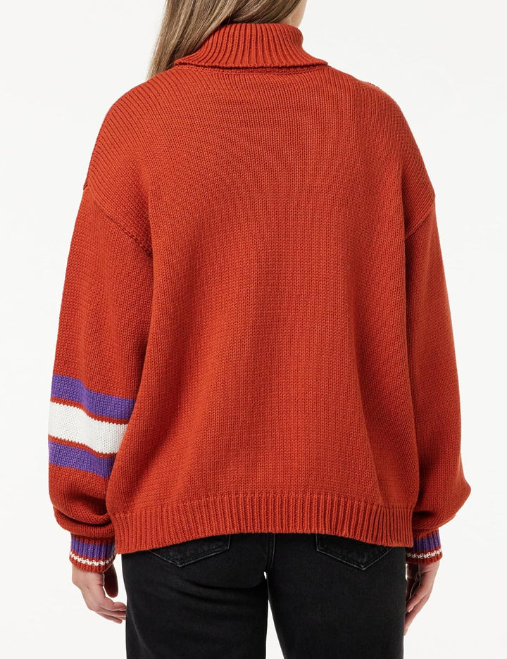 Champion Damen Pullover M Ockerrot, M Ockerrot