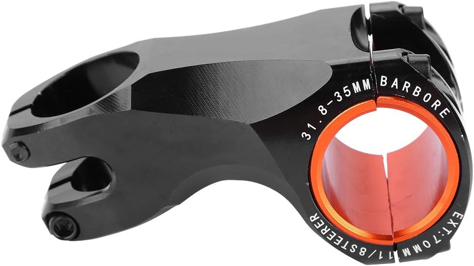 Yosoo Health Gear Vorbau 35mm Klemmung, Bike Lenker aus Aluminiumlegierung, 17 Grad Bike Vorbau mit