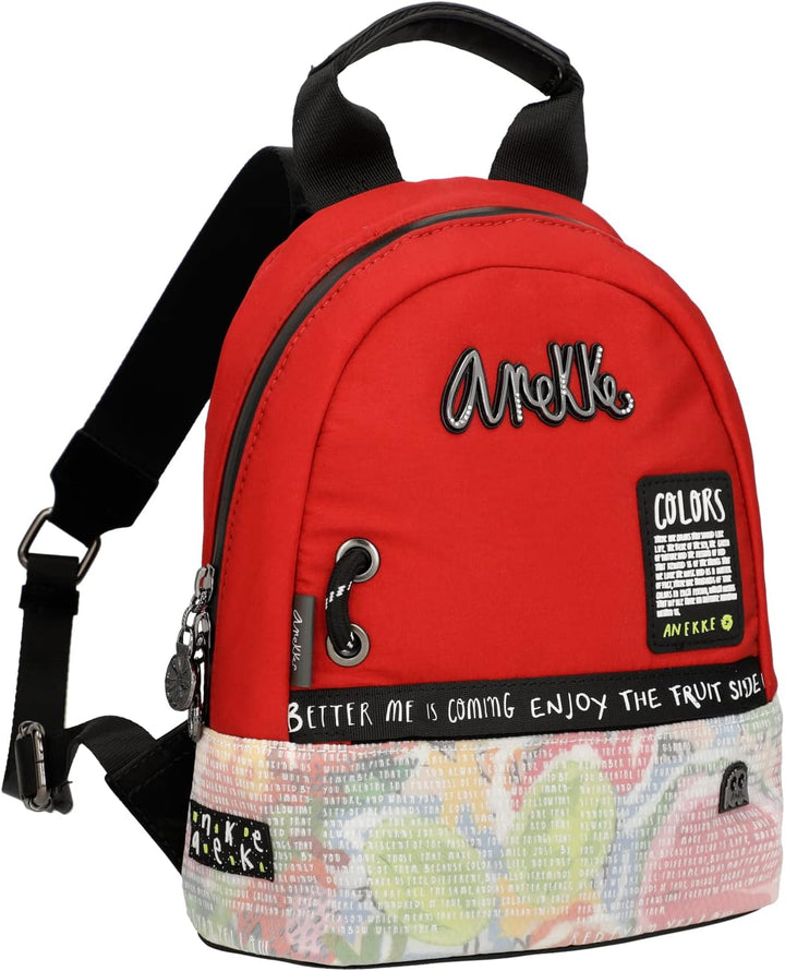 Mochila Anekke Nature Colors / Fun & Music 185 Rojo