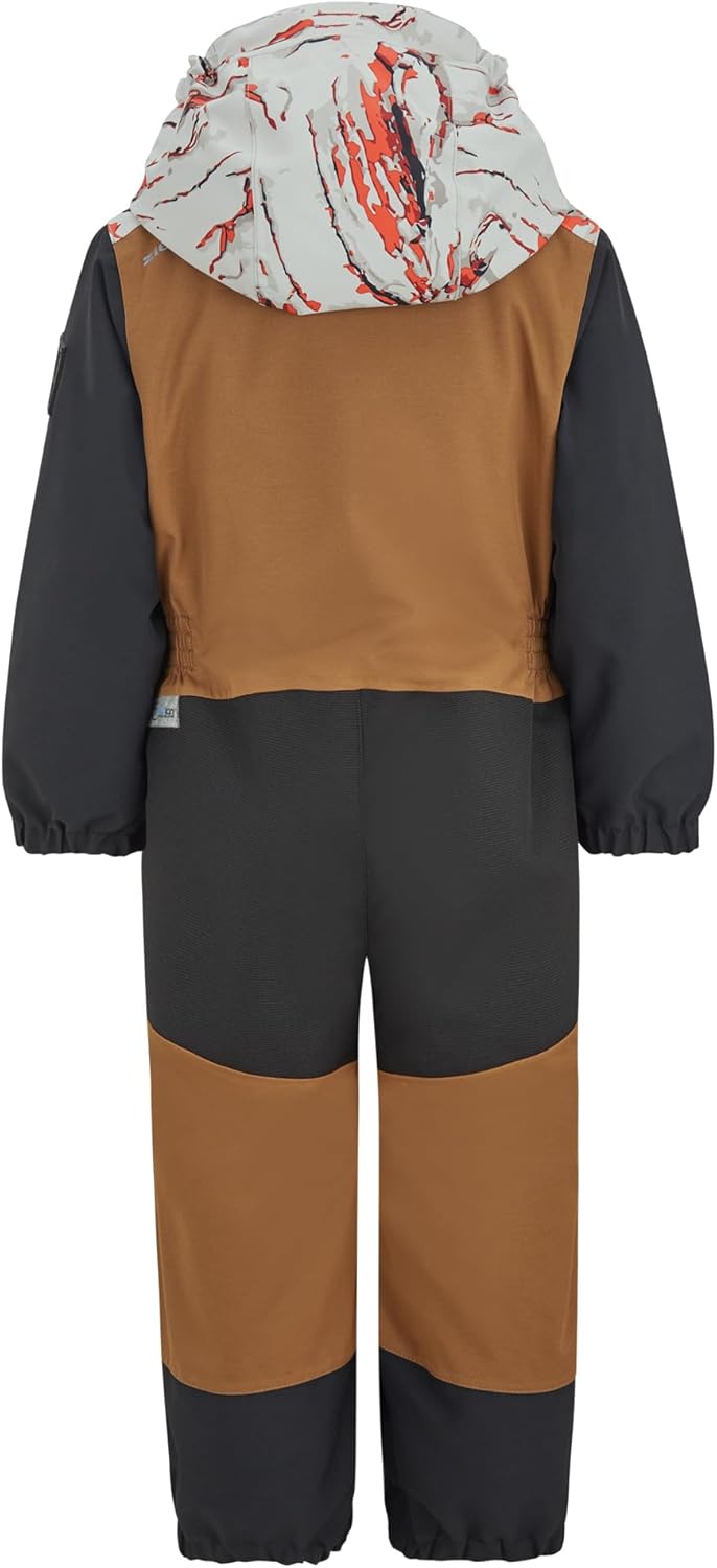 Ziener Unisex Baby Anup Schneeanzug/Skioverall | wasserdicht, winddicht, warm (1er Pack) 110 wood te