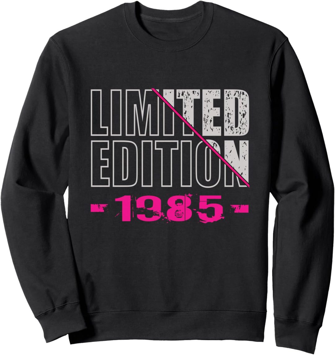 Limited Edition 1985 Retro Geburtstag 1985 Jahrgang 1985 Sweatshirt