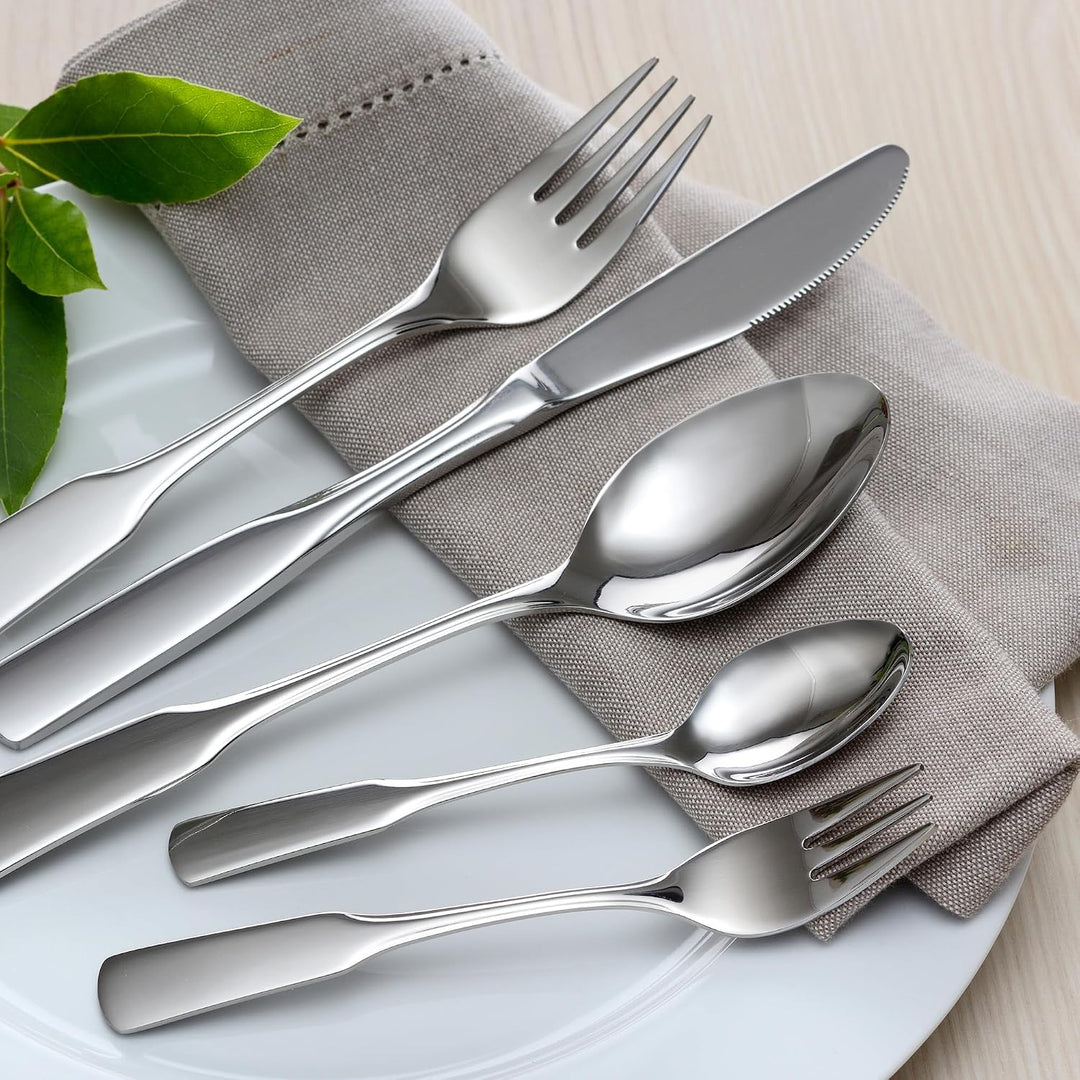 GRÄWE Besteck Set für 6 Personen, Tafelbesteck 30-teilig, Essbesteck Set inkl. Messer, Gabel, Löffel