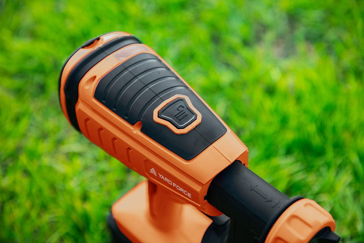Yard Force Akku-Farbsprühgerät LP C06P mit 20V / 2,0 Ah Lithium Akku, bürstenloser Motor, 1000 ml Be