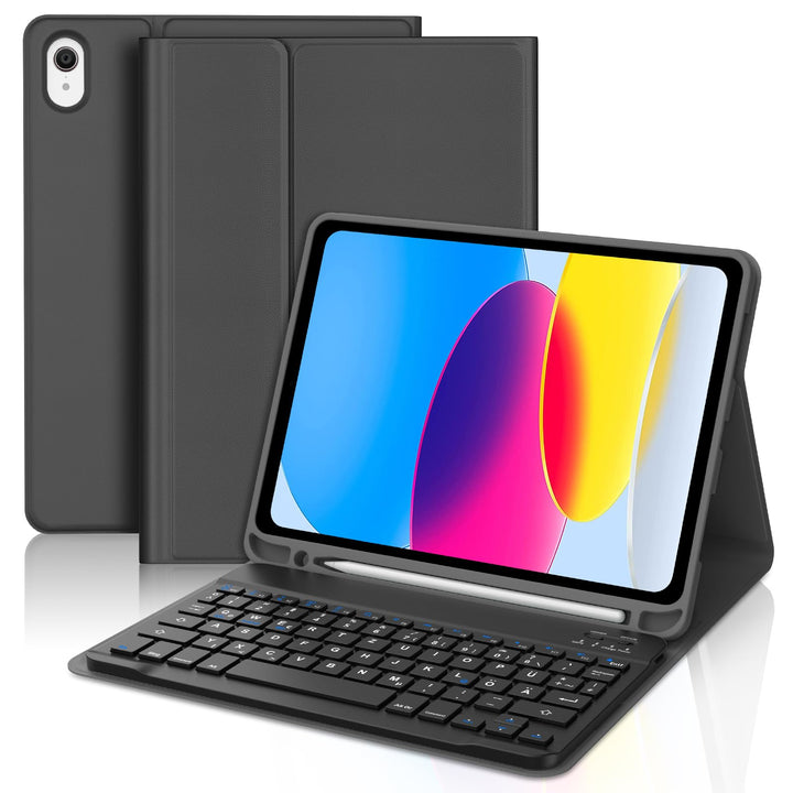 Hülle Tastatur für iPad A16 11. Generation 11 Zoll 2025, iPad 10. Generation 2022 10.9", Magnetische