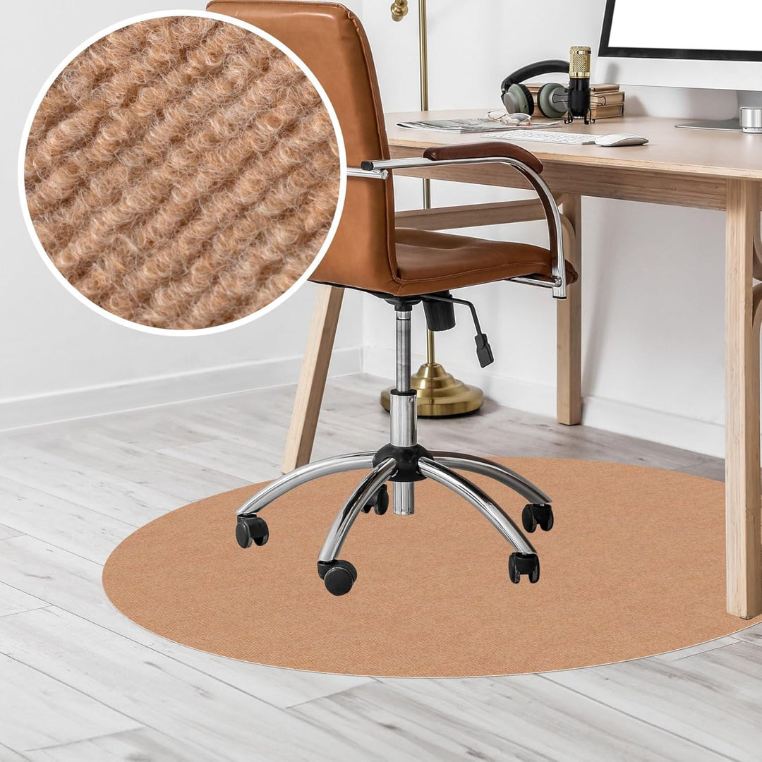 ANRO Bodenschutzmatte Bürostuhl Unterlage Schreibtischstuhl Unterlage Bürostuhl Teppich rutschfeste