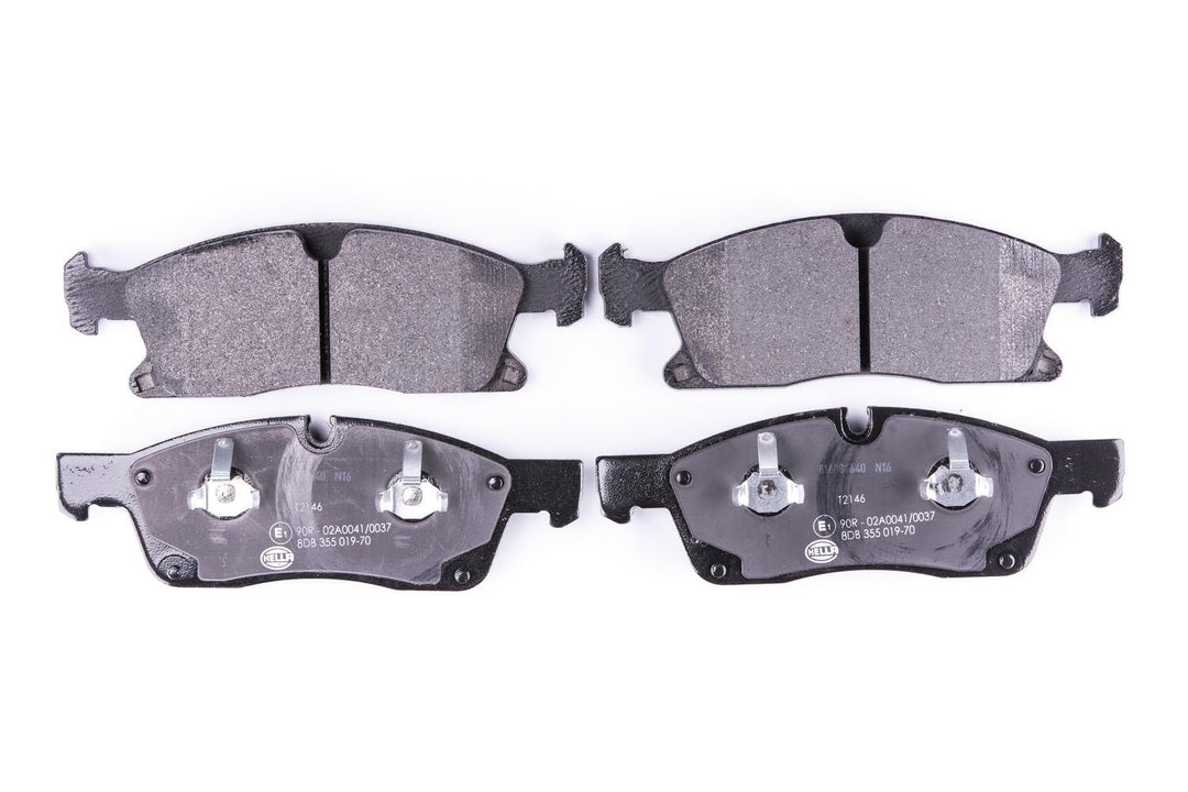 HELLA PAGID 8DB 355 019-701 Bremsbelagsatz - T2146 - Dicke/Stärke: 21.3mm - Bremssystem: Teves - für