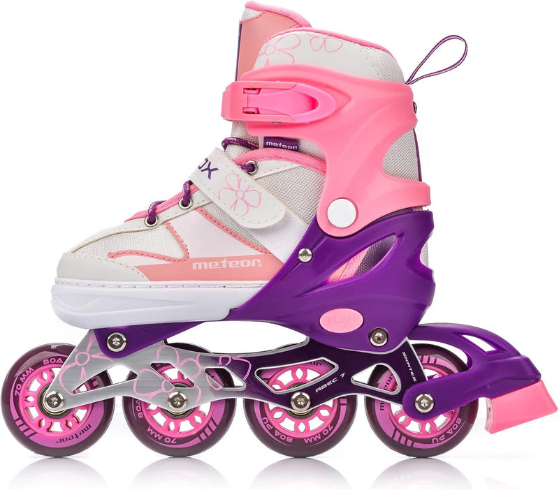 meteor® Inliner Rollen Inline Skates Mädchen und Jungen Inliner Kinder Inline Skates ABEC7 Rollen in