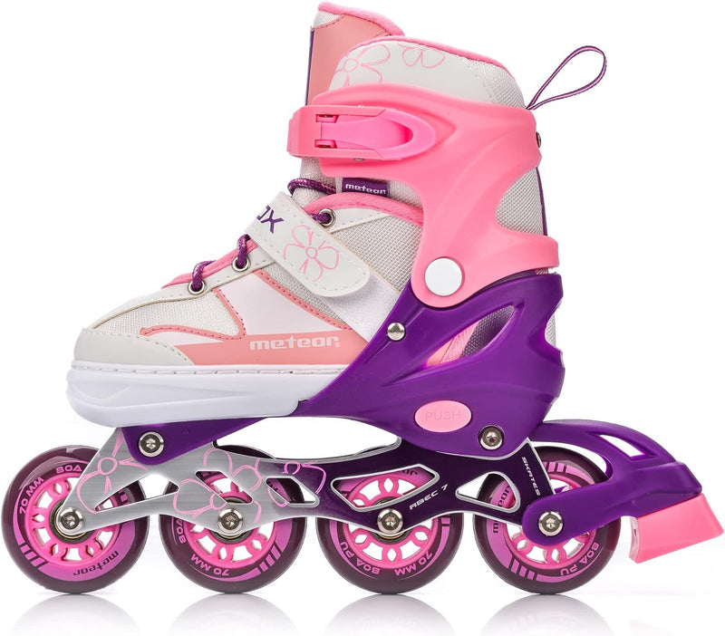 meteor® Inliner Rollen Inline Skates Mädchen und Jungen Inliner Kinder Inline Skates ABEC7 Rollen in