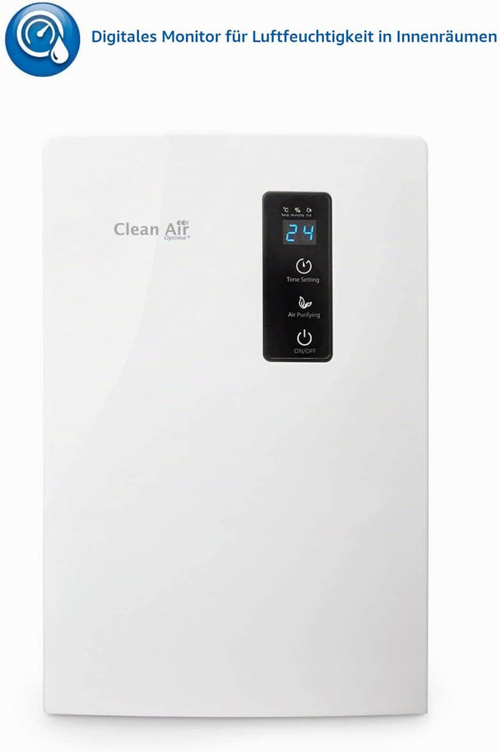 Clean Air Optima CA-703 dehumidifier 2 L 35 dB 60 W White