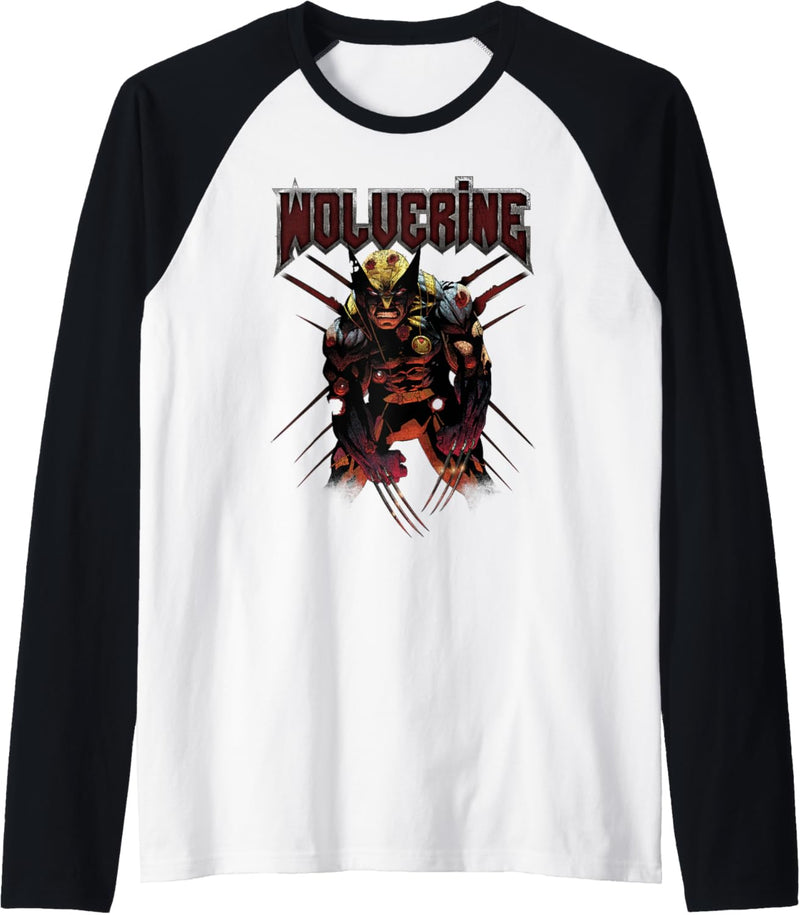 Marvel X-Men Wolverine Epic Regenerative Rock Raglan