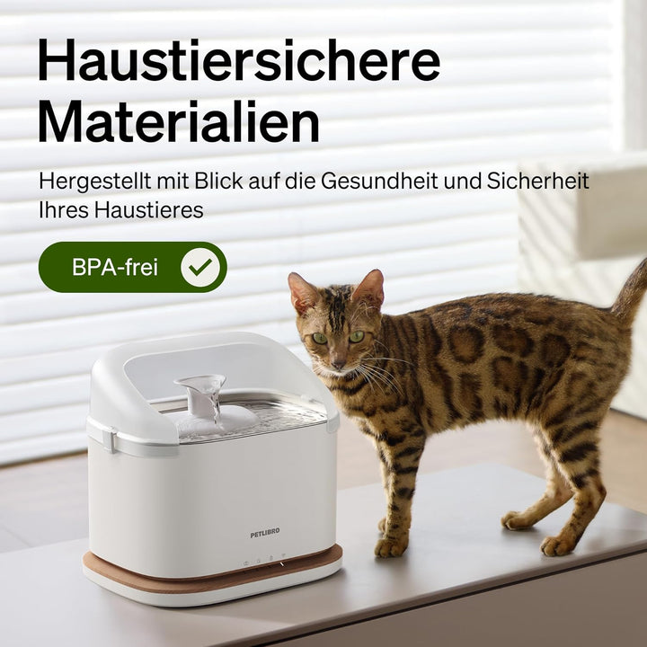 PETLIBRO Spritzschutz für 3L Dockstream 2 Katzenbrunnen PLWF106 PLWF116 und PLWF305, verhindert Wass