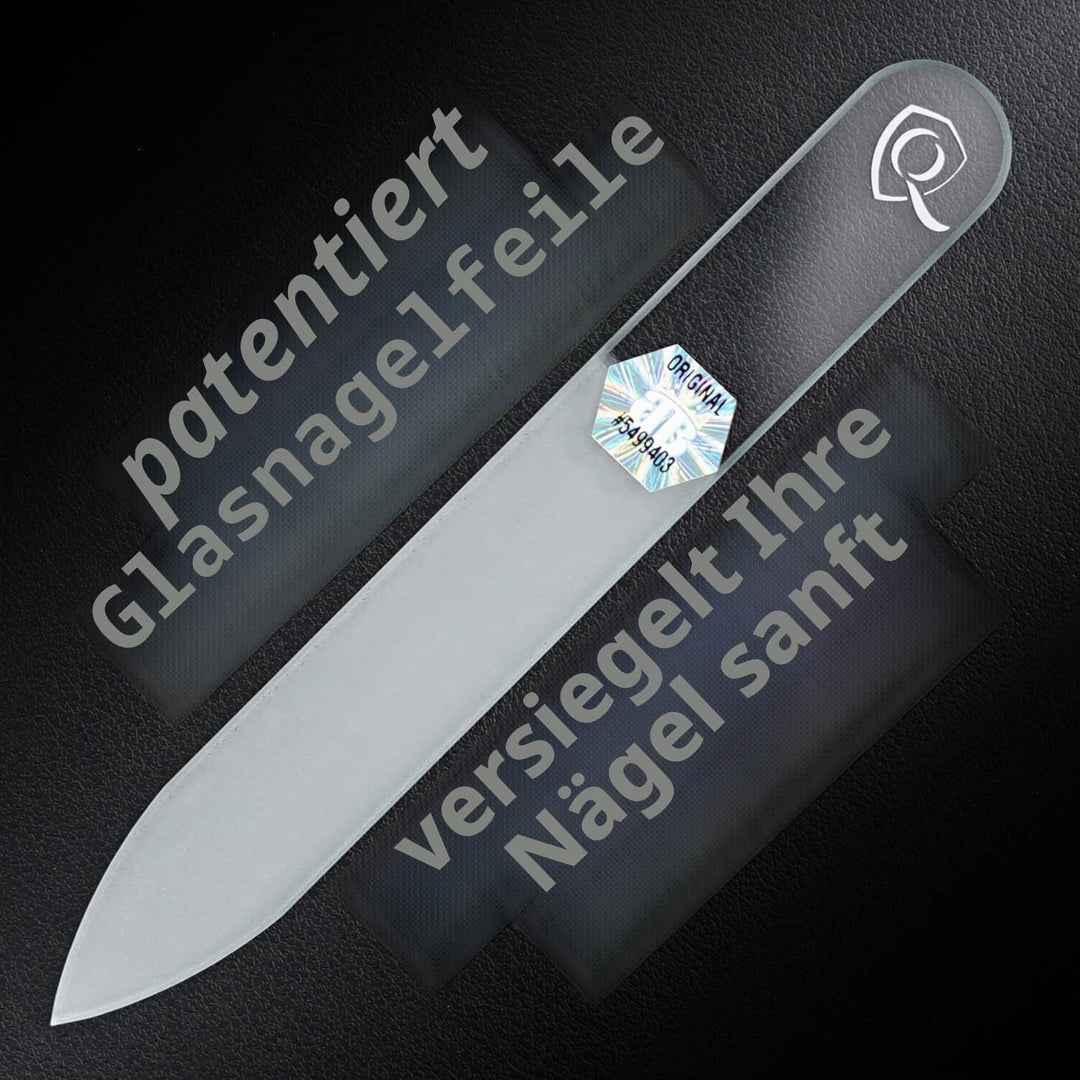 marQus Maniküre Set Damen und Herren Solingen Made in Germany 7 Teile mit patenierter Glasfeile für