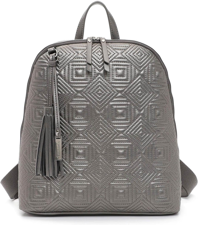 Tamaris Rucksack Merle 32725 Damen Rucksäcke Ornament Darksilver 833 Einheitsgrösse, Darksilver 833