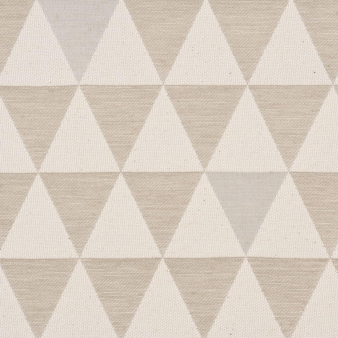 SCHÖNER LEBEN. Zugluftstopper Triangel Retro Scandi Sand Hellbeige, Auswahl:80cm Länge ca. 80x15x15c
